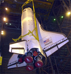 Space Shuttle Atlantis. Credit: NASA