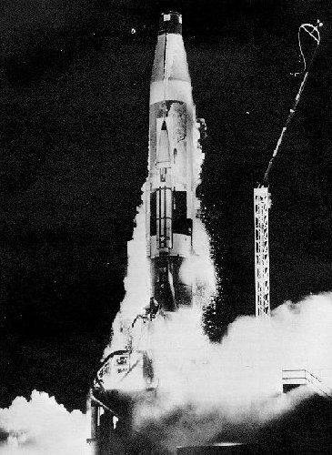Atlas-B rocket