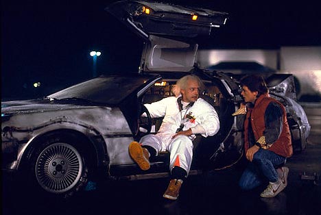 scene from Back to the Future