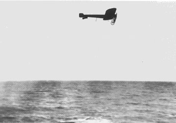 Bleriot crossing the Channel