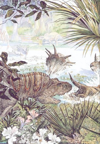 Cretaceous scene