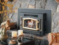 Country Flame Crossfire corn pellet stove insert