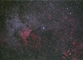 Deneb and North America Nebula