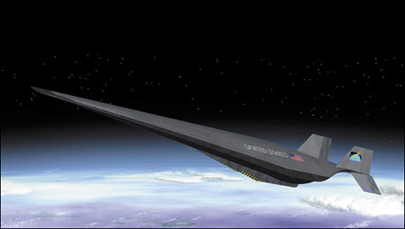 Falcon hypersonic test vehicle