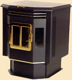Golden Grain model 2004 corn burning stove