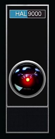 HAL's eye, 2001: A Space Odyssey