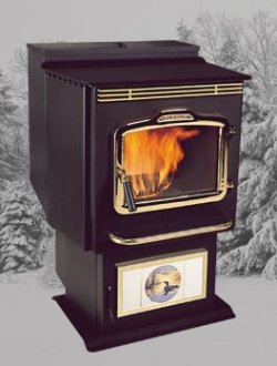 Harman PC 45 corn burning stove