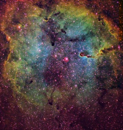 emission nebula IC 1396