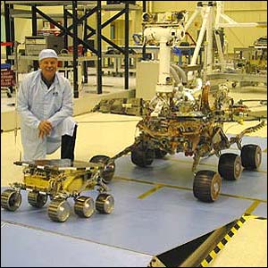 Mars Exploration Rover and Sojourner