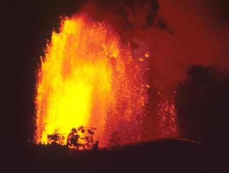 eruption of Mauna Loa