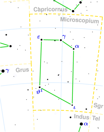 Microscopium constellation