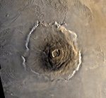 Olympus Mons: largest volcano in the solar system