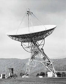 radio dish used in Project Ozma