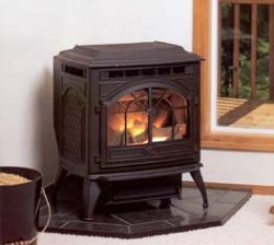 Quadra-Fire Castile wood/corn burning stove