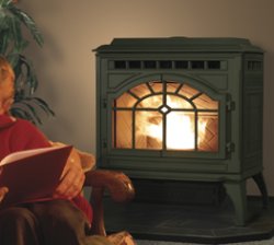 Quadra-Fire Mt Vernon wood/corn burning stove