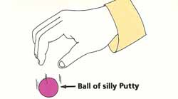 bouncing Silly Putty
