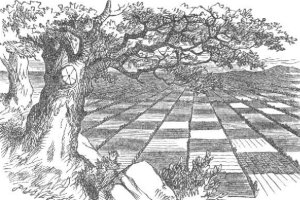 illustration from Through the Looking Glass