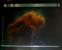 Voyager astrometric panel of the Eagle Nebula