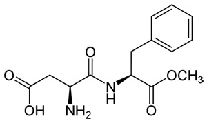 aspartame molecule