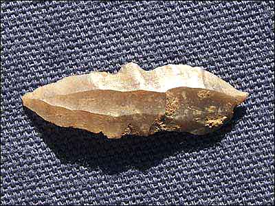 mesolithic flint blade