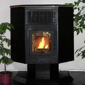 Envirotec grain-burning stove