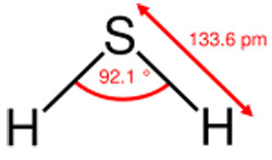 hydrogen sulfide geometry