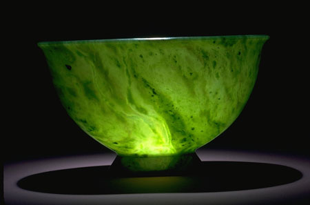 nephrite jade bowl