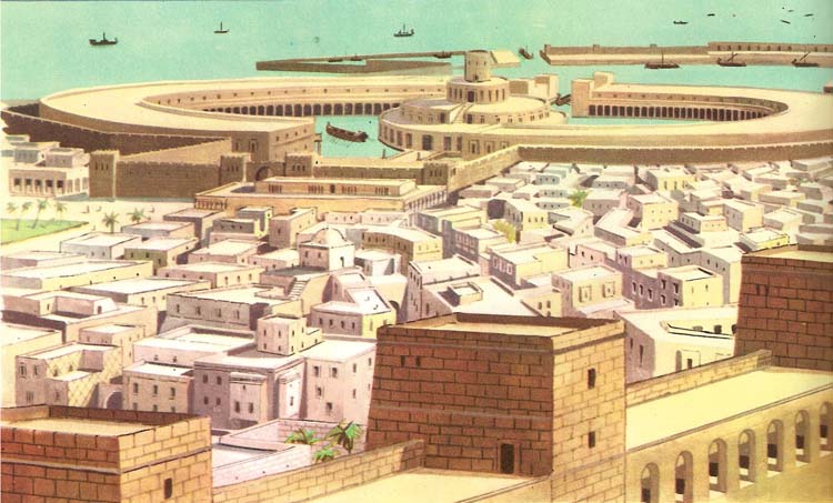 reconstruction of city of Carthage
