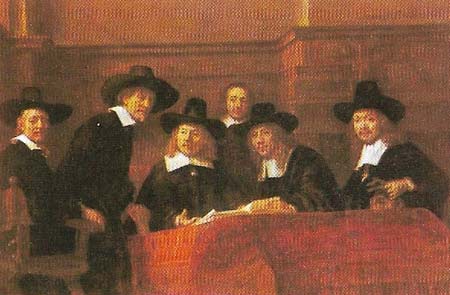 Wealth and culture went hand in hand during the golden age of Dutch art of the 17th century reflects the alliance, as in Rembrandt's celebrated portraits of wealthy Dutch merchants.
