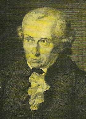 Immanuel Kant (1724–1804) lived in the East Prussian city of Konigsberg, (Kaliningrad).
