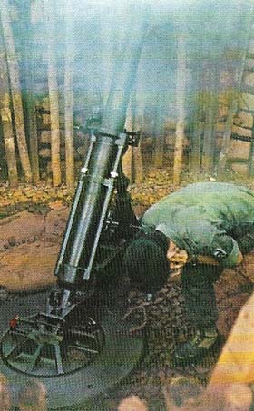 Heavy mortars with high trajectories have been important infantry weapons since World War II.