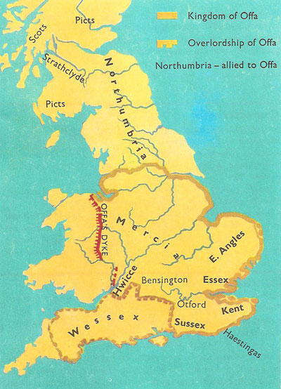 Britain at the time of Offa