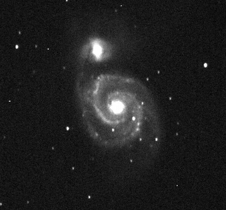 M51, image by James A. Hardy