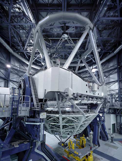One of the Unit Telescopes of ESO's Very Large Telescope array