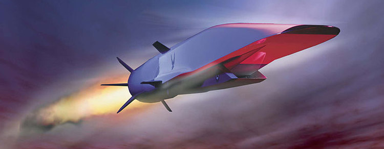 Artwork of X-51A Waverider in flight. Image credit: US Air Force