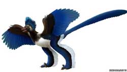 Artist reconstruction of Xiaotingia