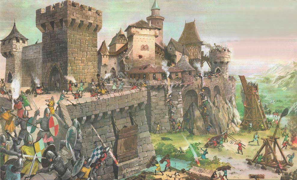 Castle siege