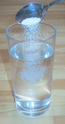 salt in water solution