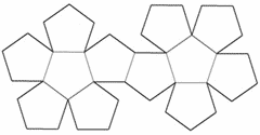 dodecahedron net