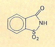 saccharin molecule
