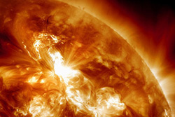 Activity on the Sun