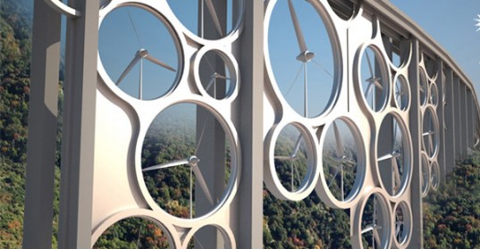 Wind turbine bridge