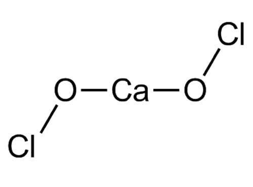 Calcium hypochlorite.