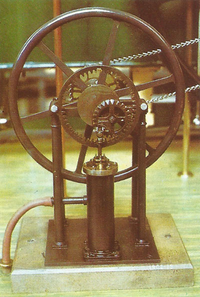 model of Felton and Murray's early steam engine