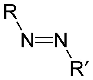 general formular of an azo compound