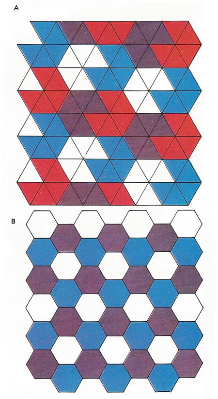 Various polygonal tilings