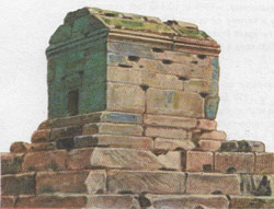 tomb of Cyrus at Pasargadae