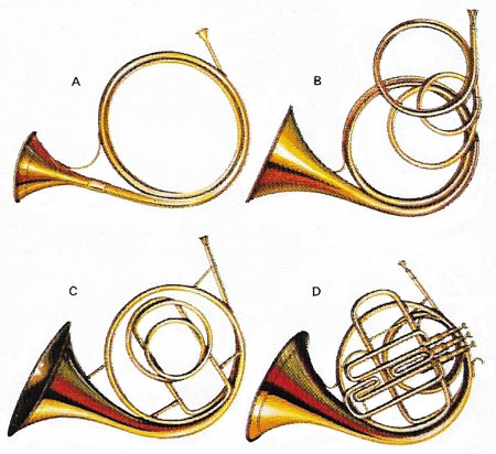 development of the French horn