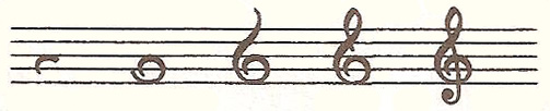 how to draw a treble clef