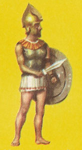 Etruscan soldier